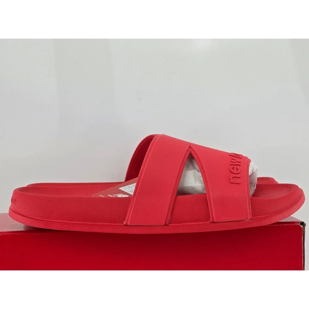 New Balance 200 N Slide Sandals Mens 9 Womens 11 Red SUF20SB1 -New